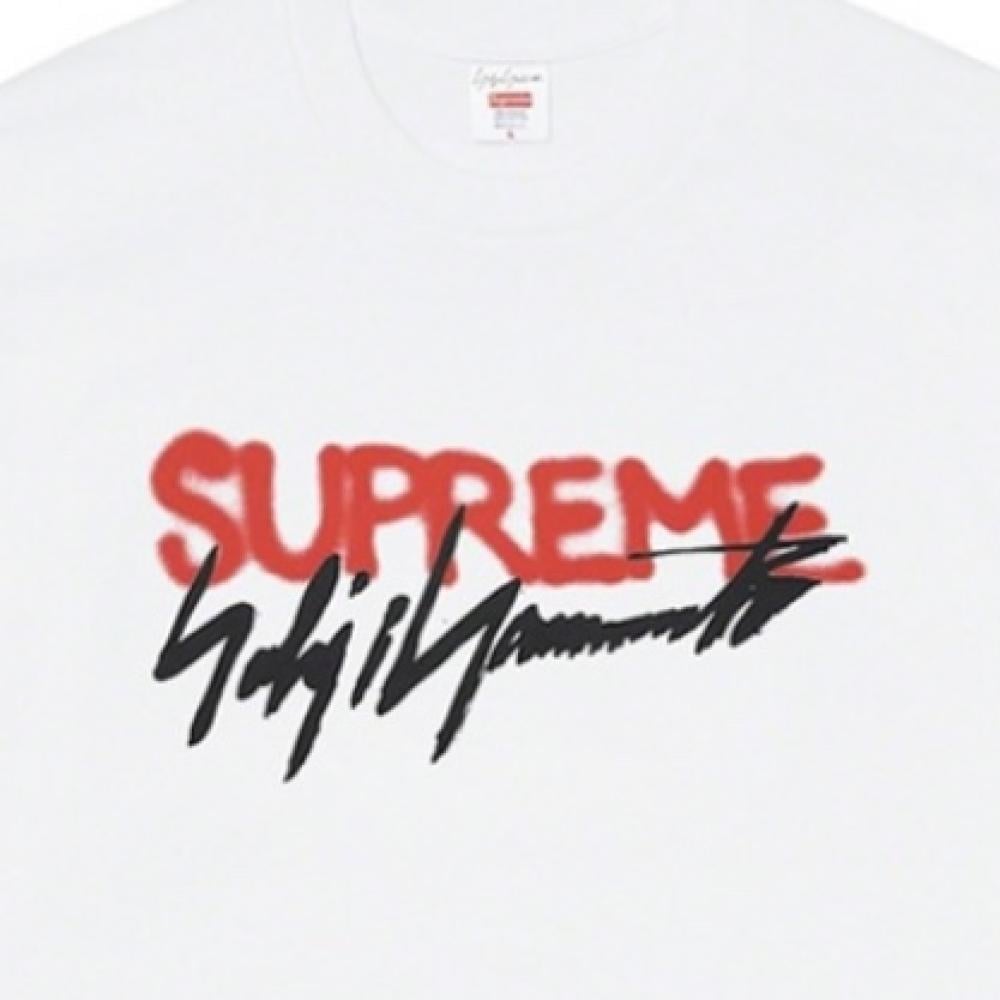 Supreme logo cotton T-shirt
