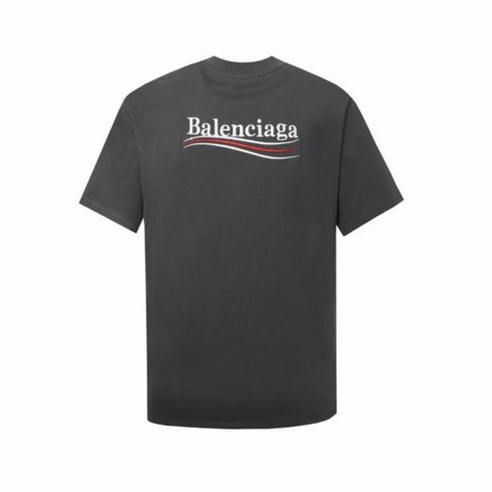 BALENCIAGA Oversized embroidered cotton-jersey T-shirt