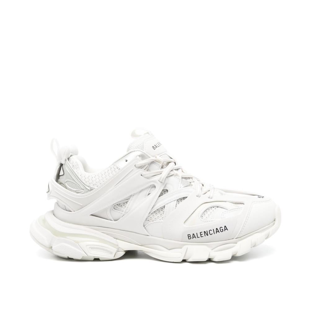 BALENCIAGA Track logo-detailed mesh and rubber sneakers