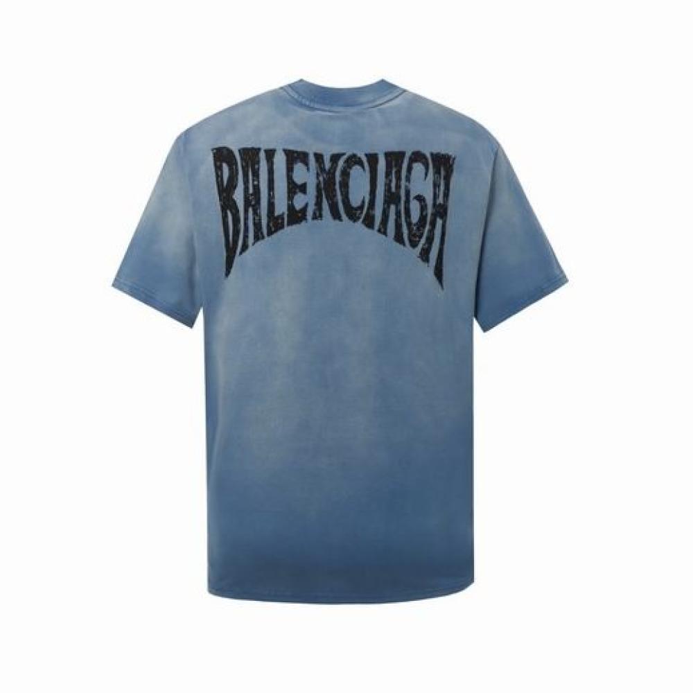 BALENCIAGA Printed cotton-jersey T-shirt Size:(M)