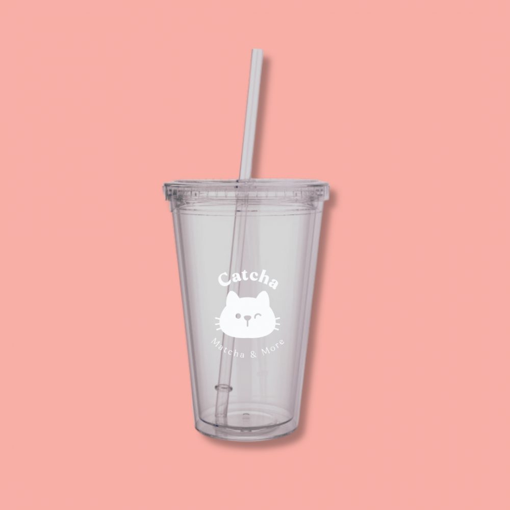 Glass Cup - Catcha