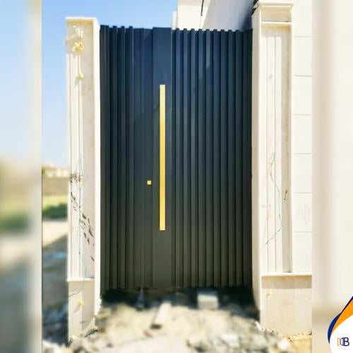 باب حديد تصميم 66