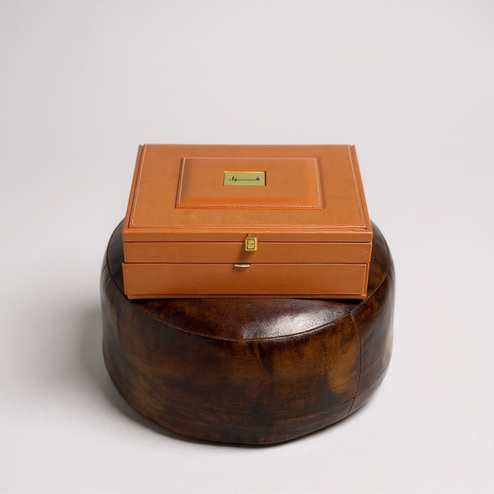 طقم فاخر سديري وقماش لون اسود