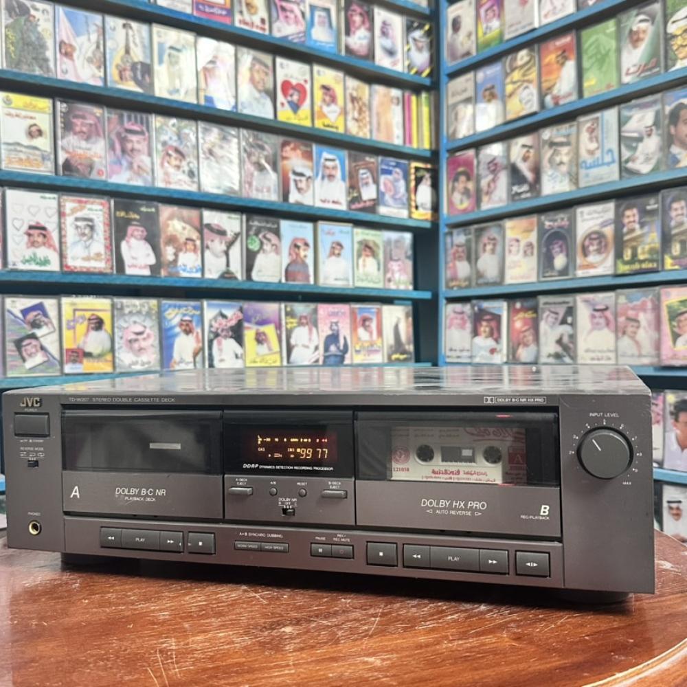مسجل دبل كاسيت منزلي — JVC TD-W900 Stereo Double Cassette Deck