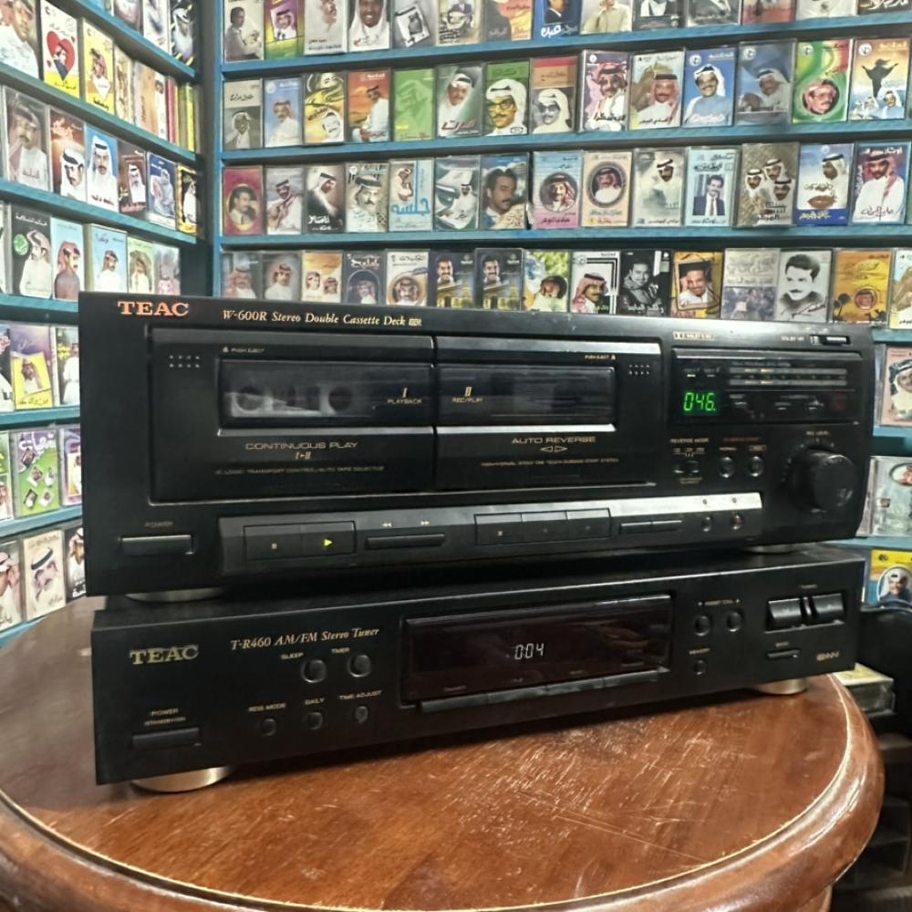 نظام تياك الصوتي: مسجّل كاسيت دبل + موالف AM/FM احتراف