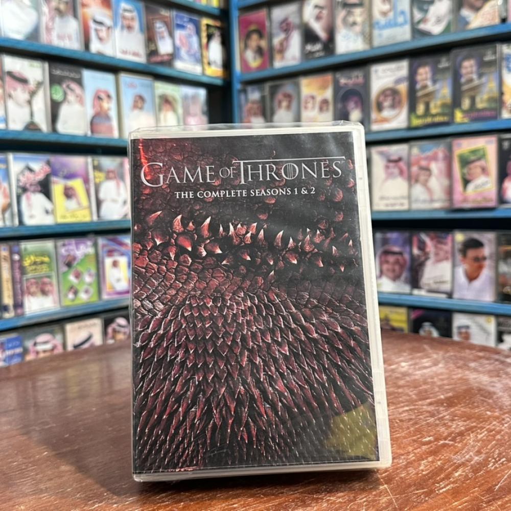 مجموعة أصلية من المسلسل Game of Thrones - من الموسم ١ الى الرابع كامل لم يستخدم