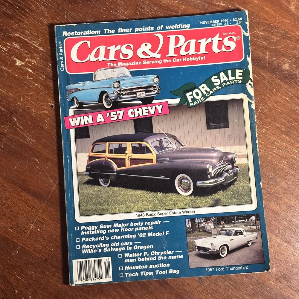 مجلة Cars & Parts نوفمبر 1991 – Buick 1948، Chevy 1957