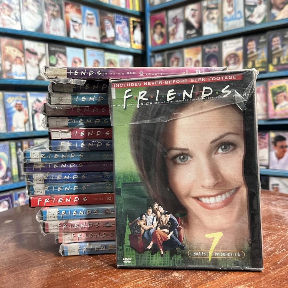 مجموعة مسلسل "Friends" الاصلية — المواسم 7 إلى 10 (نسخة DVD)