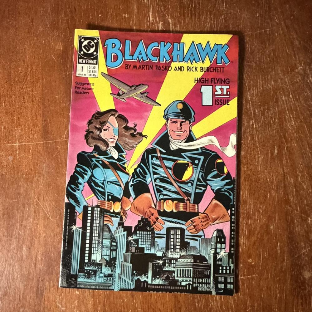 كوميك بوك Blackhawk #1 – DC Comics 1989 -