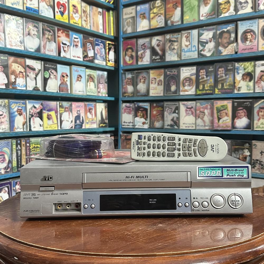 جهاز فيديو vhs من jvc