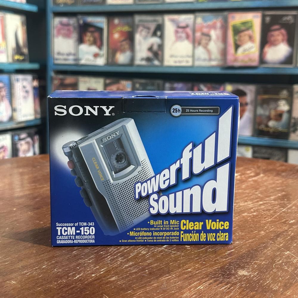 مشغل كاسيت من سوني محمول مخزن بالكرتون