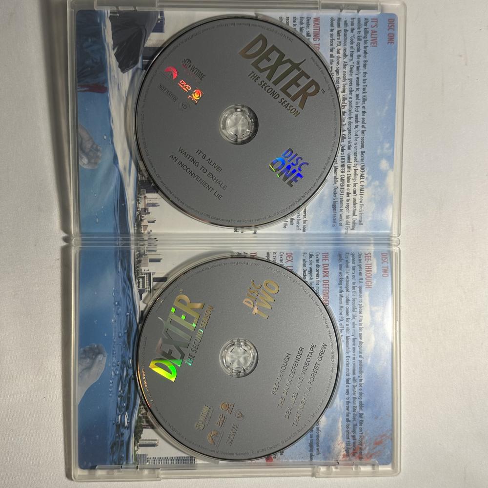 مسلسل ديكستر  Dexter dvd الجزء الاول والثاني الاصلي