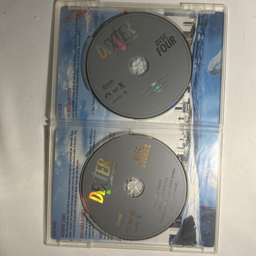 مسلسل ديكستر  Dexter dvd الجزء الاول والثاني الاصلي