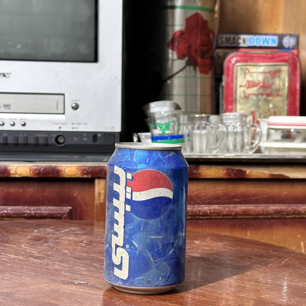 علبة بيبسي قديمة أصلية – إصدار 2001 – سعة 330 مل