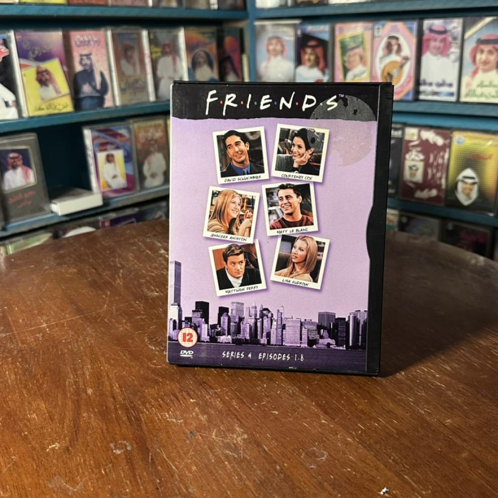 مسلسل Friends الموسم الرابع (الحلقات 1–8) DVD 1997