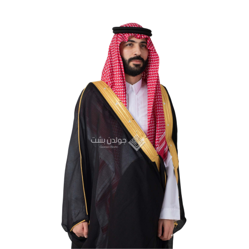 Golden Bisht- بشت ملكي اسود