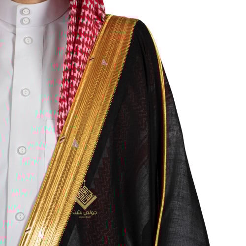 بشت ملكي اسود الفاخر