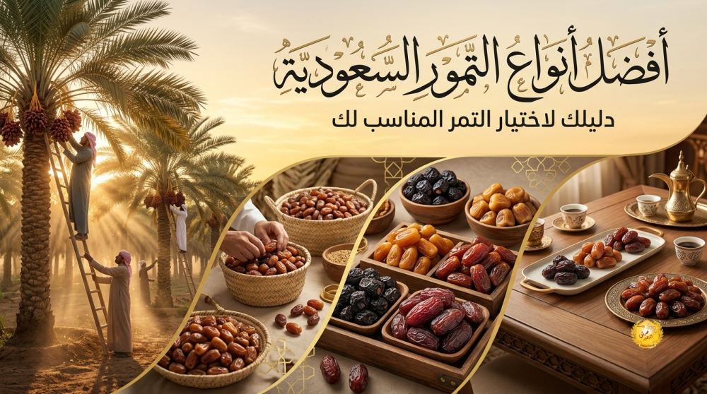 أفضل أنواع التمور السعودية: دليلك لاختيار التمر المناسب لك