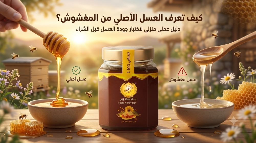 كيف تعرف العسل الأصلي من المغشوش؟ دليل عملي منزلي