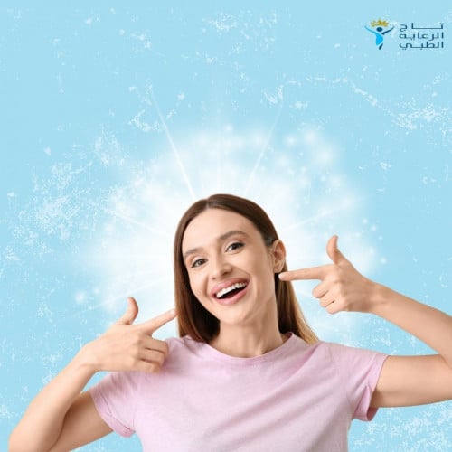 تقشير لثة فك علوي