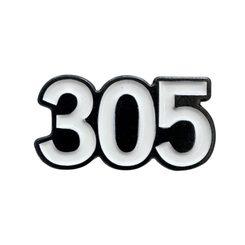ملصق 305 معدني