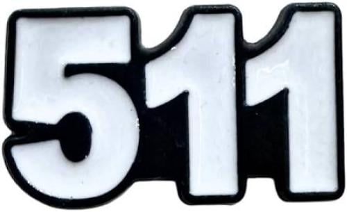 ملصق 511 معدني