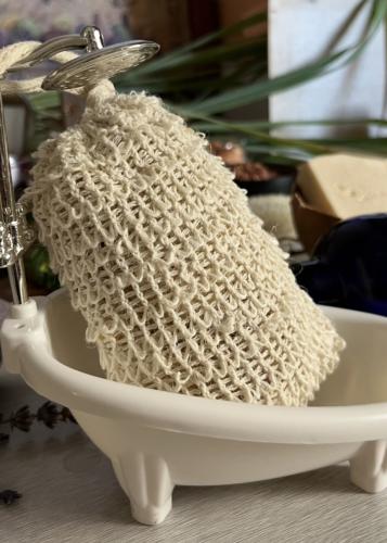 ليفة محشوة صابون جاهزة للاستخدام