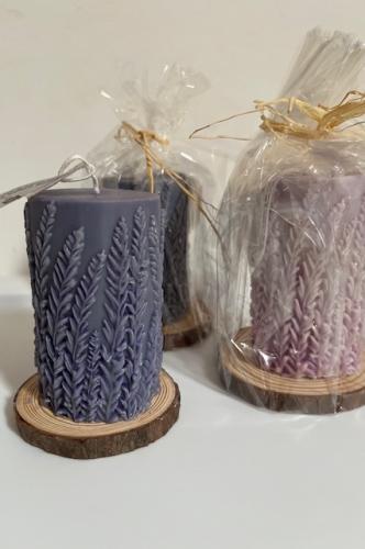 شمعة اللافندر