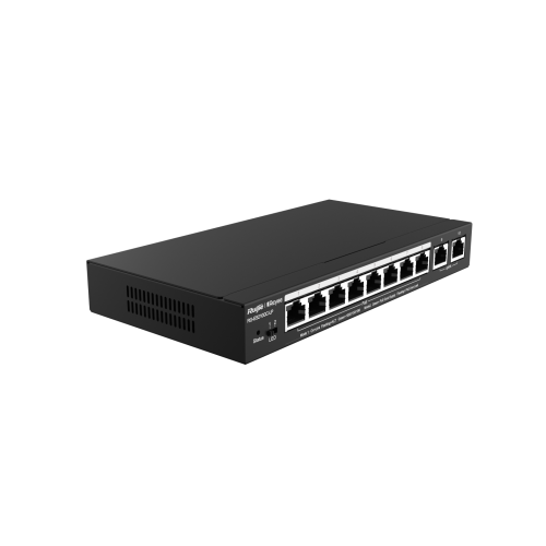 RG-ES210GC-LP, 10-Port Gigabit Smart Cloud Managed...