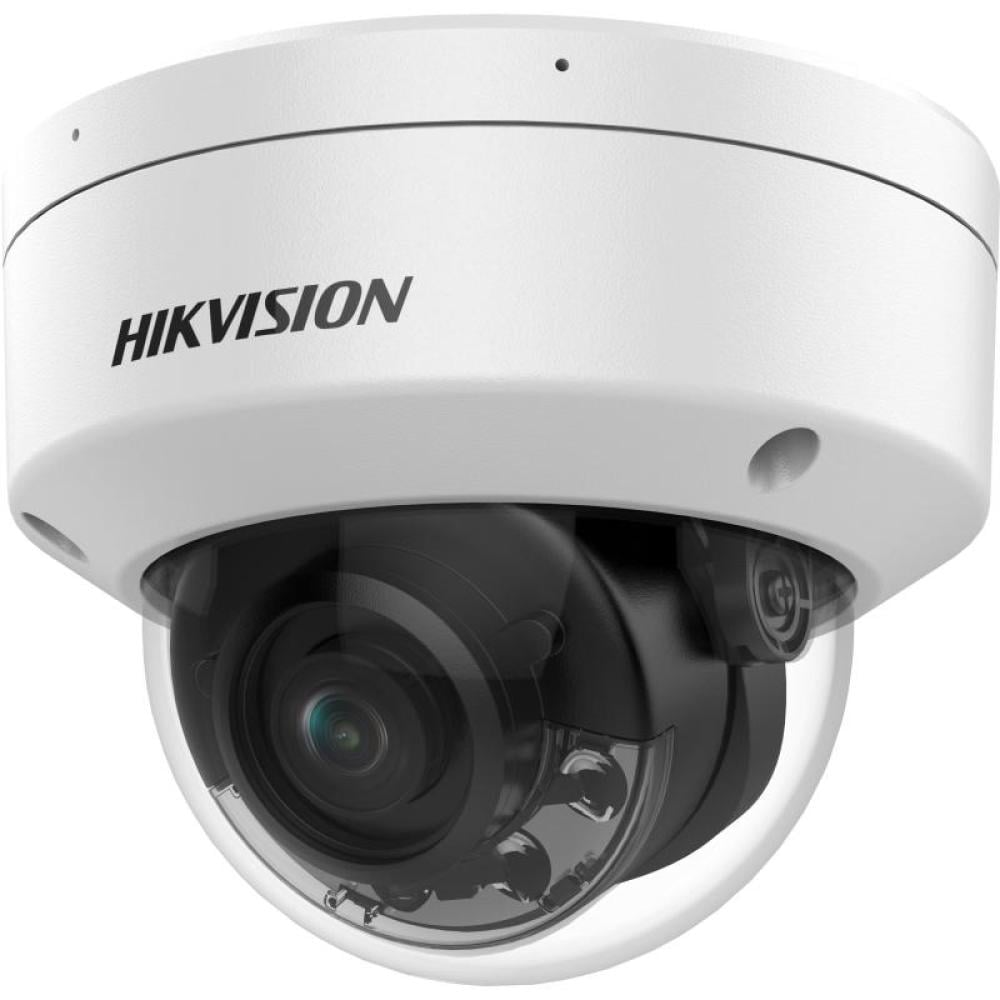 8 MP Smart hybrid light with Darkfighter S Fixed Mini Dome Network Camera