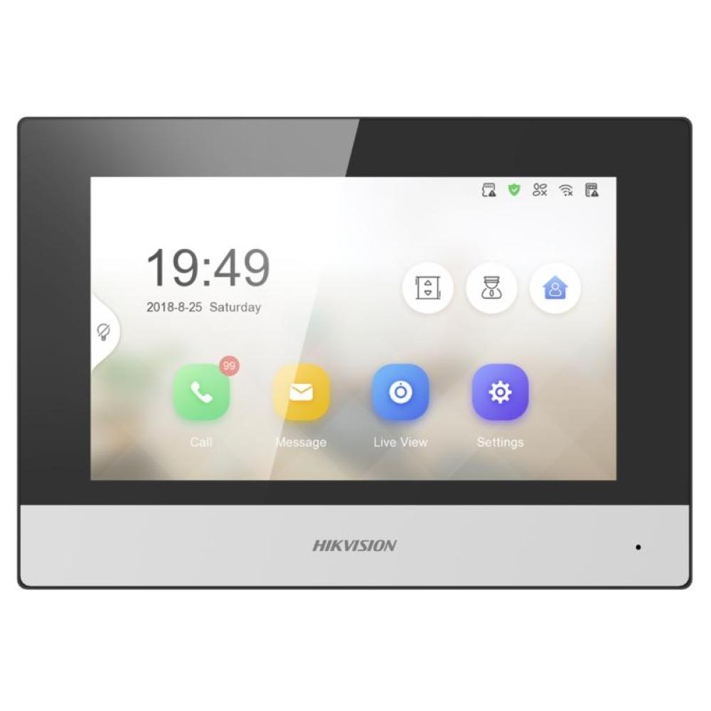 HIKVISION Video Intercom Indoor station with 7-Inch Colorful TFT LCD شاشة ال سي دي 7 بوصة , داخلية