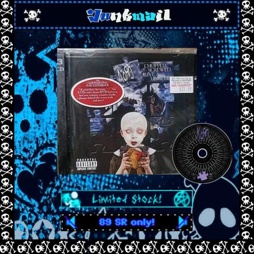 Korn - Chopped, Screwed, Live and Unglued Album CD