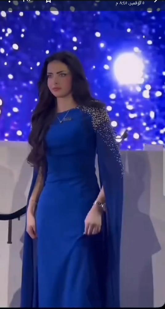 فستان شهد الشمري