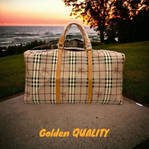 Burberry Pre-Ownedشنطة سفر بربري