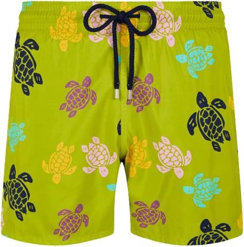 Vilebrequin x Falke Ronde des Tortues swim shorts