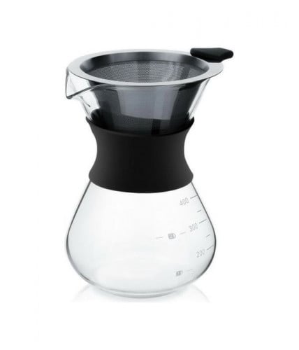 وعاء كيمكس لتحضير القهوة مقبض مطاطي و خشبي