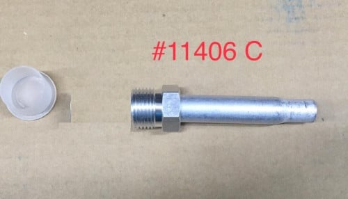 EXTENSION PIPE FOR ORIFCE  GMC FORD ALUMINIUM NO 11406C