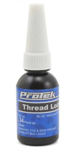 ProTek RC Blue Thread Lock (Medium) (0.34oz) for RC PTK-1572