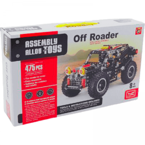 لعبة سيارة تركيب JEEP CONSTRUCTIVE TOY KIT ASSEMBLE ALLOY