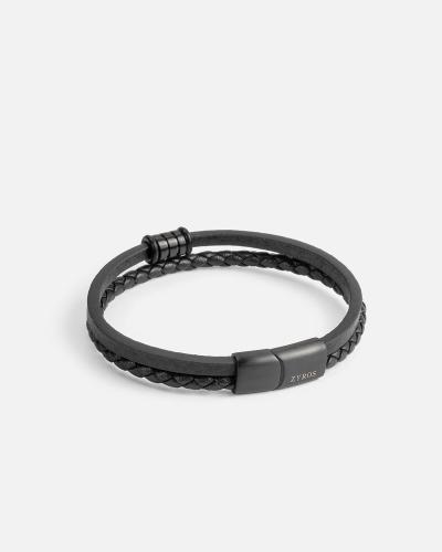 Black wrap bracelet