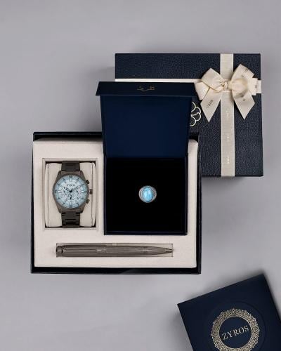 A men's gift set that reflects the meaning of elegance