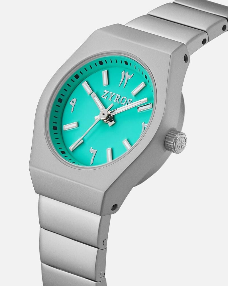 ساعة أطفال عملية من الستيل باللون الفضي