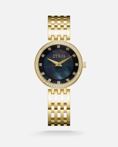 Casual Watch for Women by Zyros- Analog- ZY122L111105B- Brand Name : Zyros  Watch Shape : Round Targeted Group : Wome- SAR55.00
