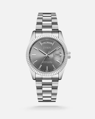 Majd Men's Steel Watch in Silver