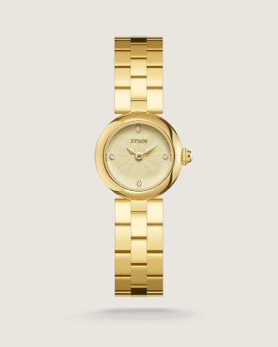 Azza women's watch, steel, gold color