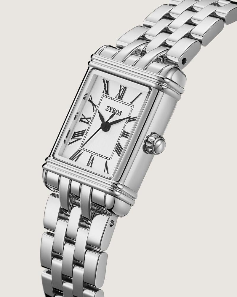 Shamoukh women's watch, steel, silver color