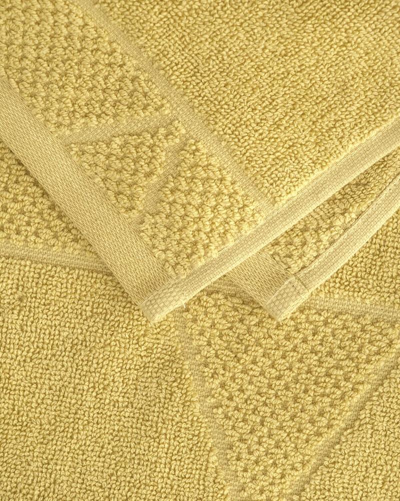 yellow body towel
