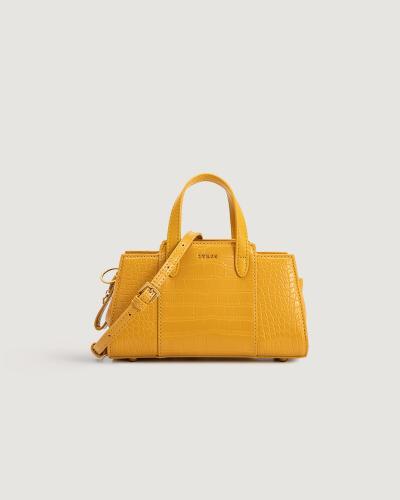 Medium-sized everyday bag in yellow