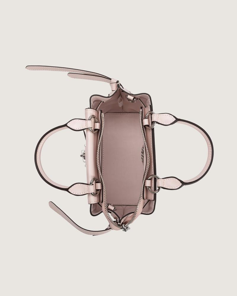 Classic pink women's bag