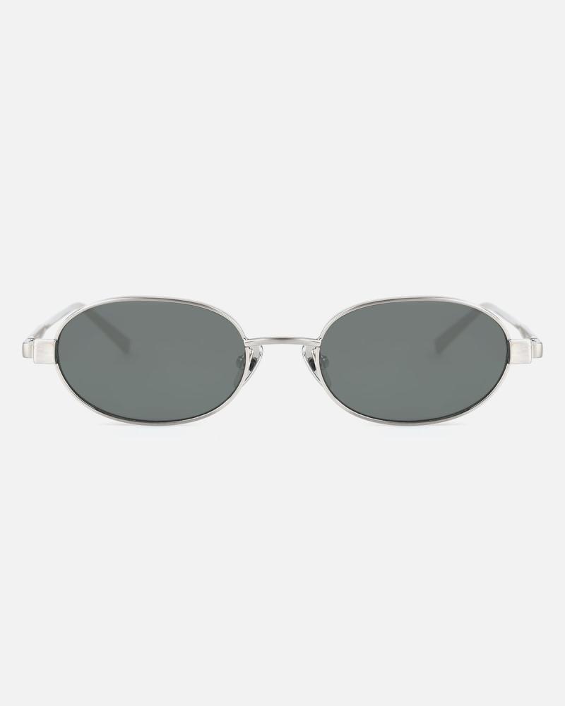 Signature Sunglasses – Gray & Transparent